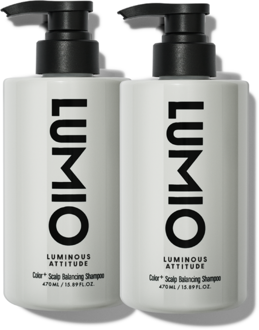 루미오 컬러플러스 스캘프 밸런싱 샴푸, 2개, 470ml