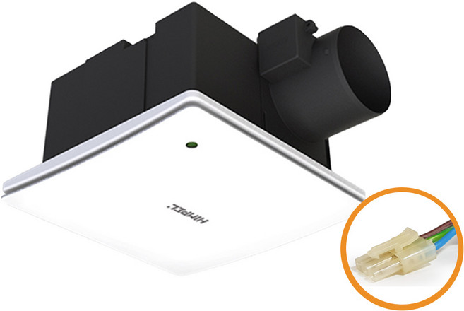 힘펠 정풍량 환풍기 제로크 HV3-80X 3C(커넥터형 잭타입), HV3-80X(MD) 3C(커넥터형, 잭타입), 고객직접설치