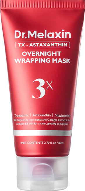 닥터 멜락신 티엑스 아스타잔틴 수면팩 오버나이트 슬리핑팩 랩핑 마스크 팩, 1개, 80ml