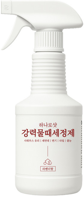 하나로샷 화장실 수전 거울 샤워부스 물때제거제 욕실 청소 세제 세면대 타일 줄눈 찌든때제거, 2개, 600ml