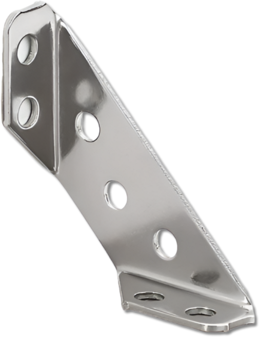 펴나나다 스텐 코너 브라켓 선반 고정 받침대, 30개, 실버