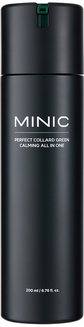 [문장군 공동개발] 미닉 퍼펙트 콜라드 그린 진정 남자 올인원 스킨로션 #여드름성 피부 테스트 완료 #7초급속진정, 1개, 200ml