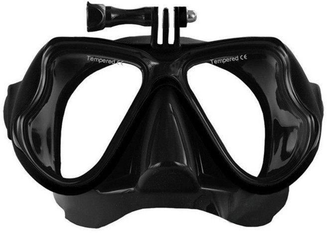 오토케 고프로 13 12 11 10 9 수중 촬영용 수경 방수 하우징 세트 물안경 방수 케이스, 1개, 단품