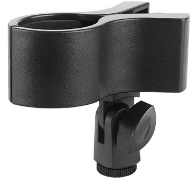 마이크 홀더 F 집게형 타입 콘덴서 샷건형 콘덴서 최대 60mm 멀티 사용 집게 클립, 어댑터 추가 안함, 1개, AC-M39 단품