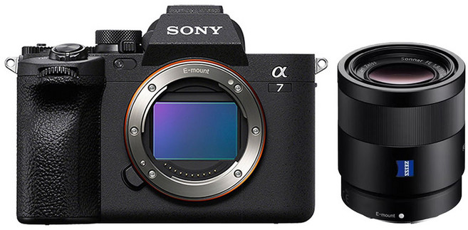 소니 A7M4 + FE 55mm F1.8 Za + 준프로 풀 패키지