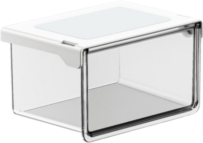 편한생활연구소 기울어지는 부착식 히든 선반, 1개, S