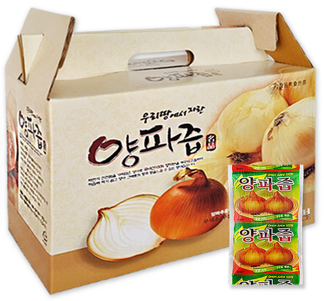 [홍미원] 순수 양파즙 (무안양파로 뿌리와 껍질까지 진하게 달임), 55개, 100ml