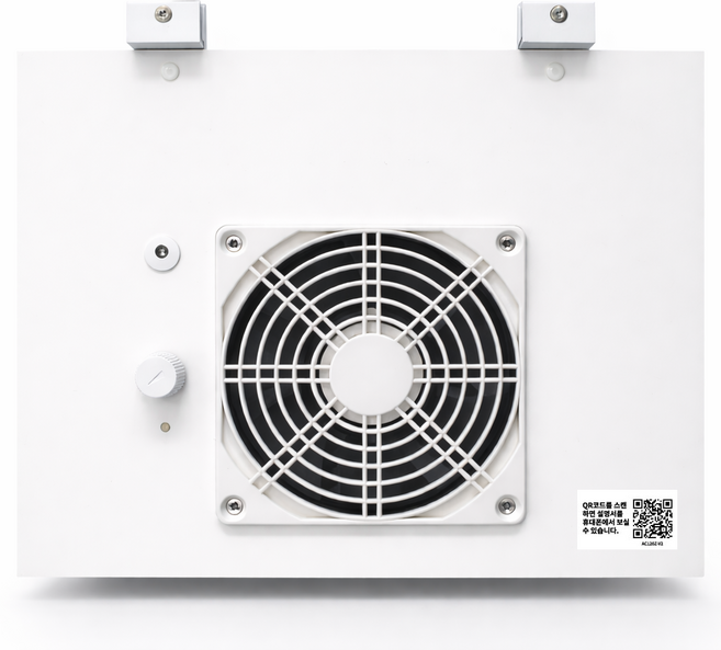 클린에이지 창문형 욕실환풍기 AC120Z-V2 욕실 주방 다용도실 창문형 환풍기 쉬운설치, 화이트