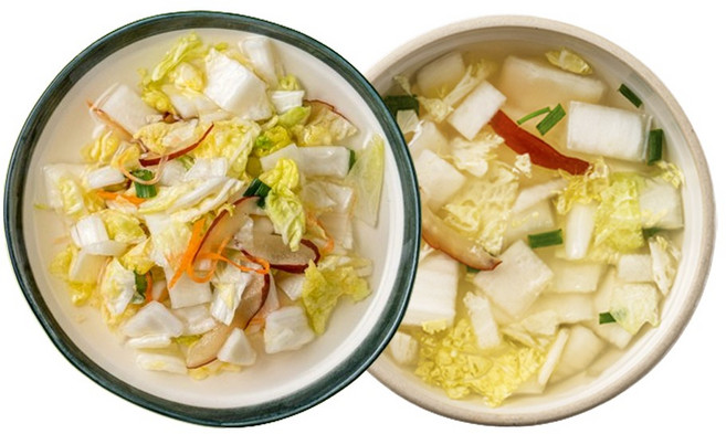 [베리쿡] 아기김치 2종 백김치+물김치 세트, 1개