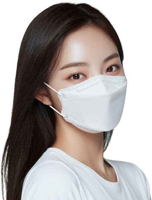 클린손케어 국산 더편한 KF94마스크 대형 화이트 100매, 2박스, 50개입