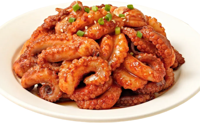 [80만팩 판매] 신쭈꾸미 500g 프리미엄 왕쭈꾸미 매운 쭈꾸미볶음, 10개