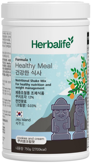 허벌라이프 뉴트리셔널 다이어트쉐이크, 750g, 1개