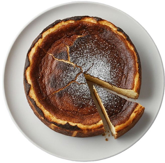 [바스크전문] 모어레스 플레인 바스크 치즈케이크 생일 냉동 케잌 치즈케익 케이크 케익 간식, 4개, 600g