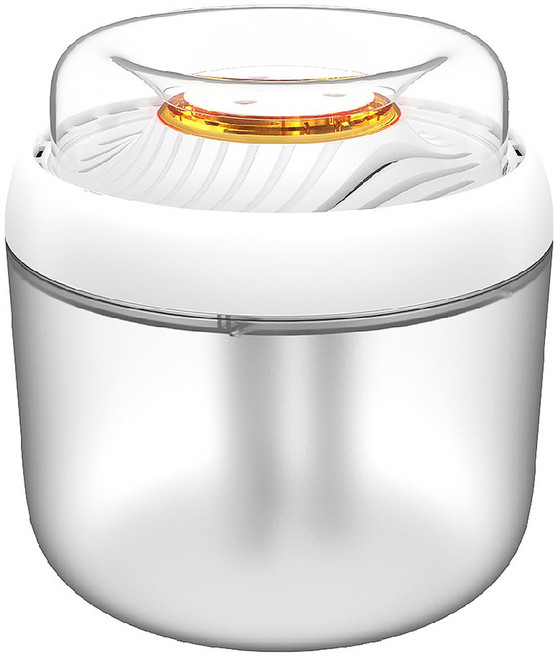 [2026년형] 폭스룸 에어포그 트리플미스트 4L 대용량 초음파 필터가습기 통세척 무소음 무드등형 아기방 침실 사무실용 가습기, 화이트