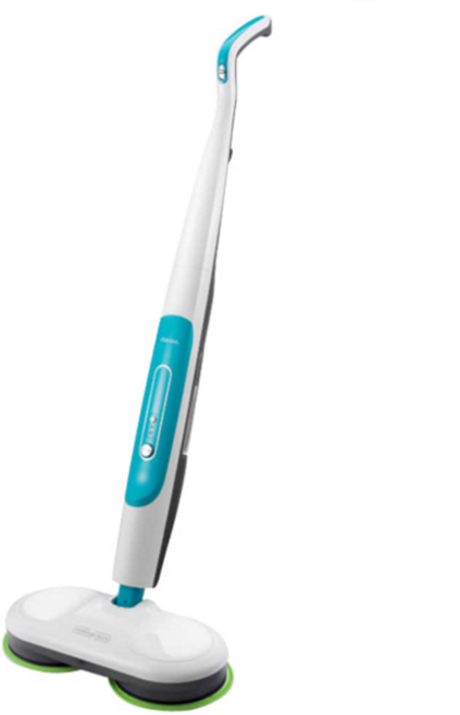 신일 듀얼 회전 유선 스팀 물걸레 청소기 국내제조 상품, 화이트 올리브, 강력한 스팀효과