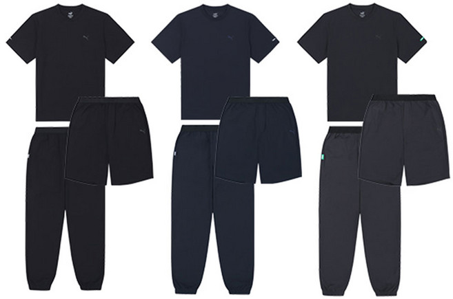 한정특가 [푸마] 남성 액티브 홈웨어 우븐 셋업 상하의 3종세트 택일