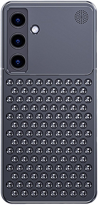 SUNRIVER 삼성 알루미늄 메탈케이스 메탈 나공 방열 보호 커버 휴대폰 케이스 S24울트라