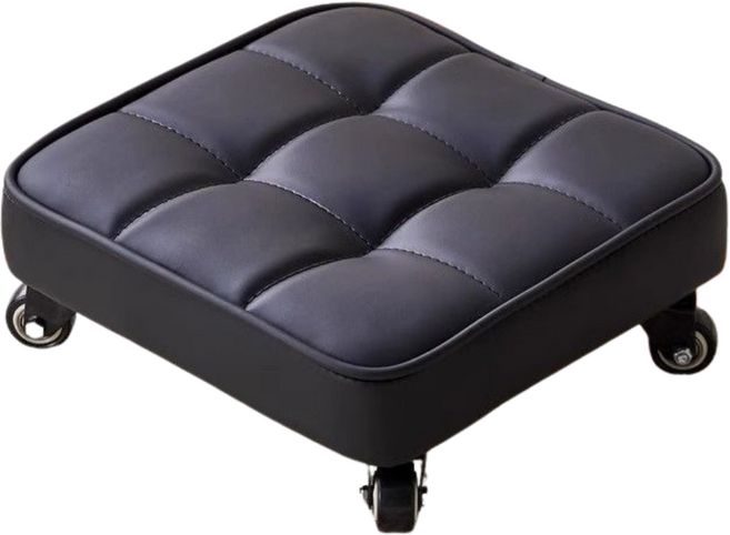 온디포 무릎보호 튼튼한 청소의자, 블랙, 1개