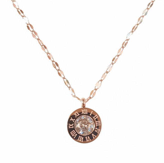 레베르 심플무드 써지컬스틸 데일리 베이직 여성 목걸이