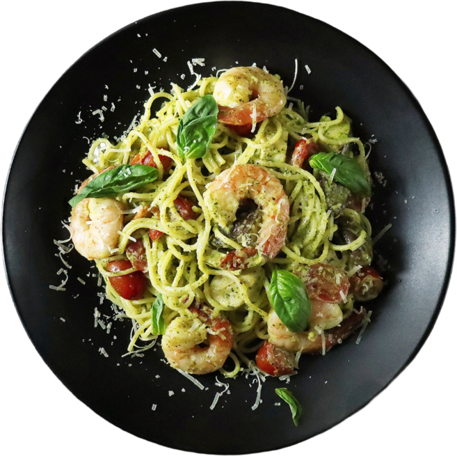 바질페스토 파스타 2인분, 1개, 525g