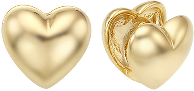 레베르 시그니처 무드 데일리 여성 링 귀걸이 14K 골드핀 원터치 귀걸이