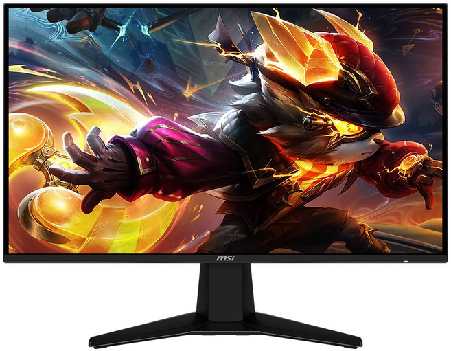 MSI 모니터 60.5cm(24인치) FHD IPS 게이밍 144Hz HDR AI 무결점 G242L850 E14, 60.5cm