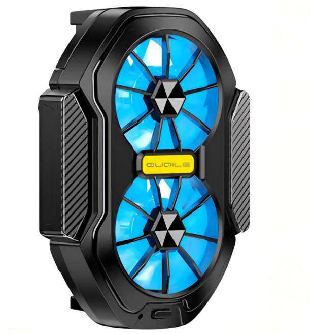 밀레 스마트폰 듀얼아이스 발열 쿨러 펠티어 발열 쿨러 아이언윙, 1개, 화이트