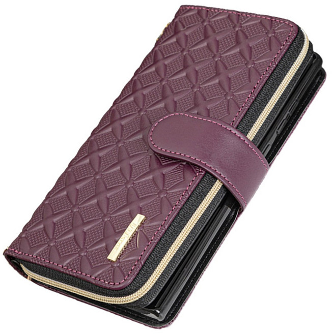 갤럭시 S23 FE S711 지갑 케이스 체크 엠보 소가죽 다이어리 핸드폰가방