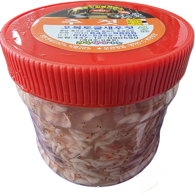 국내산 1000% 광천 오복토굴 명품 새우젓 - 추젓 1kg~5kg 1개, 1kg