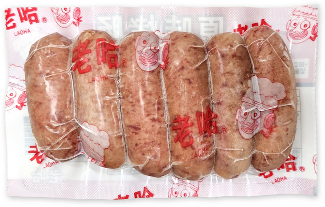 월월중국식품 로하 대만구이 소시지 오리지널맛, 330g, 3개