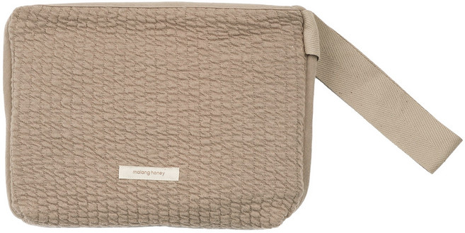 말랑하니 유아용 방수매트 패드, 1개, 코코아밀크