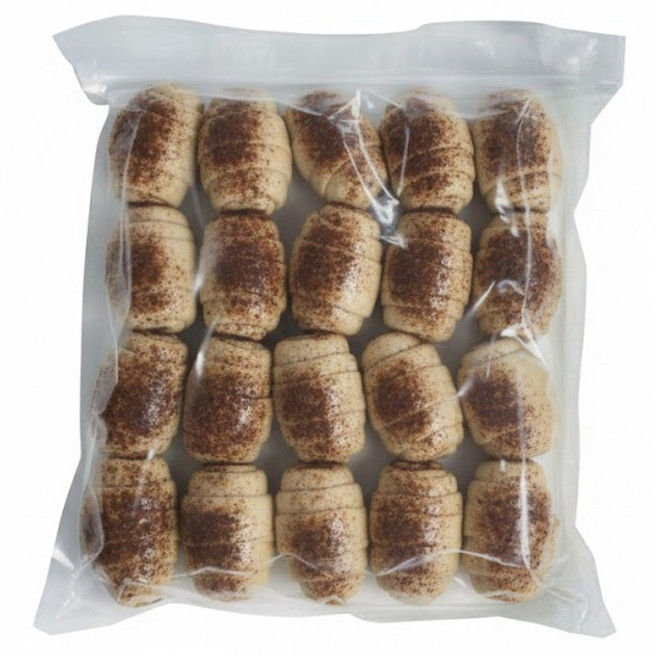 [소금빵전문] 모어레스 트러플 페퍼 소금빵 생지 냉동생지 빵 국산 밀 고메버터 카페 납품 디저트빵, 8개, 120g