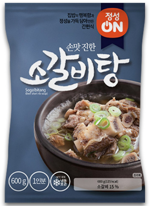 초원식품 소갈비탕 600g 세트, 10개