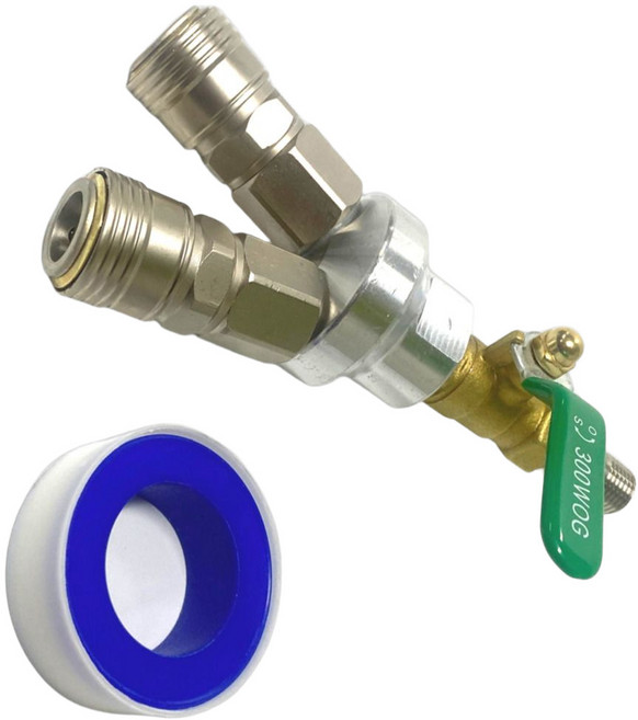 머니레드 SM20 자동 에어카플러 2구 연결세트, 1세트