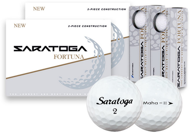 [2더즌1세트] 사라토가 FORTUNA 고반발 2-PIECE 골프볼 2더즌 (24구), FORTUNA_2더즌, 1개