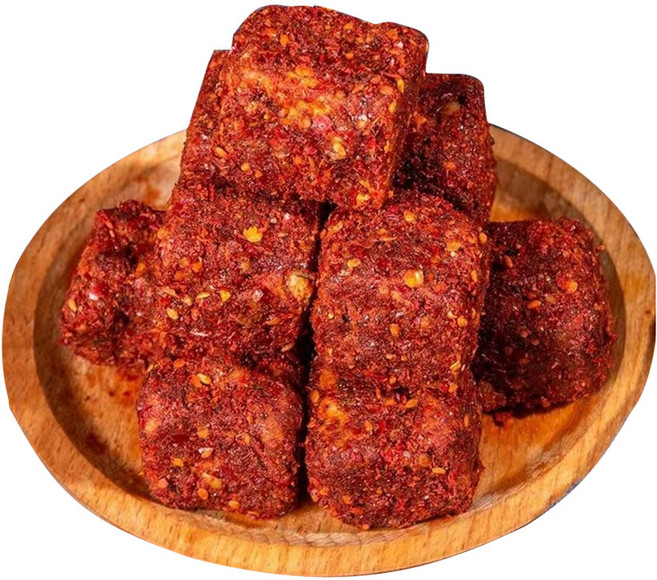 쓰촨 청두 매운 발효 두부 홍유 두부유 중국 전통 반찬, 260g, 1개, 홍유맛