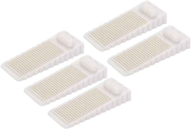 뮤즈렛 도어스토퍼 방문 고정 스토퍼 쾅 닫힘 방지 무타공, 5개, 화이트(작은사이즈)