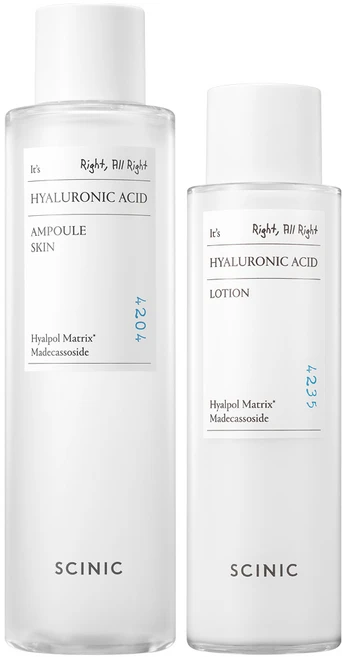 싸이닉 히아루론산 로션+앰플 스킨300ml, 1세트, ((C02T0000007448)) - 쿠팡