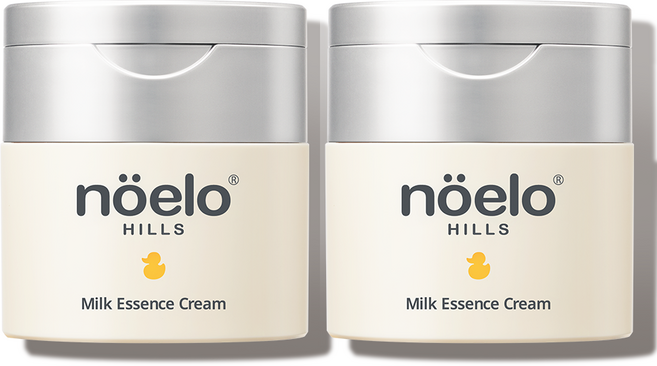 [노엘로힐스] 100시간 고보습 아기 크림 (청담동 산후조리원 / 신세계 현대 롯데 백화점 / 밀크에센스크림), 2개, 50ml