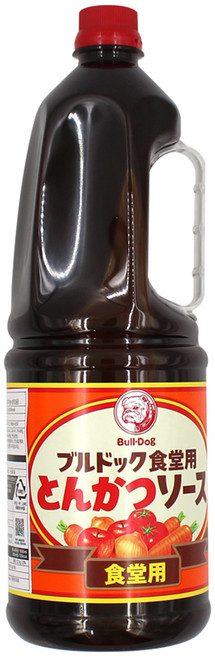 불독 식당용 돈까스소스, 1.8L, 6개