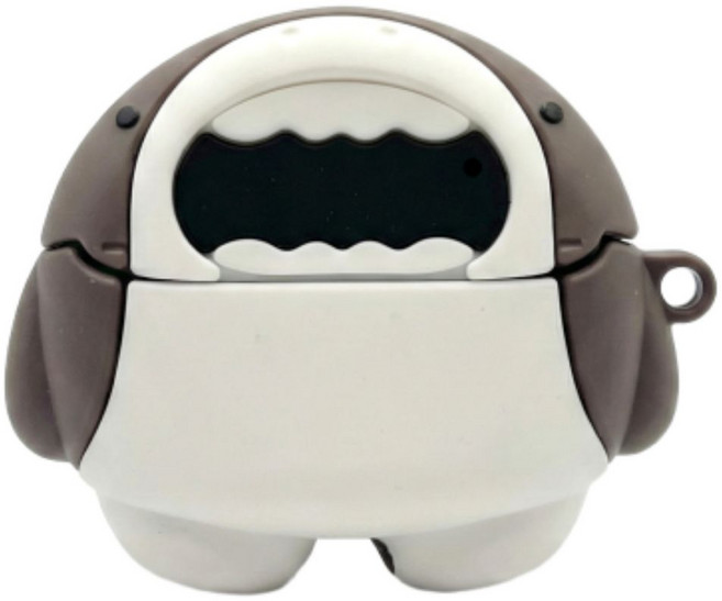 케이슥 버즈3/버즈3프로 호환 케이스 캐릭터 모음, 1상어, 1개