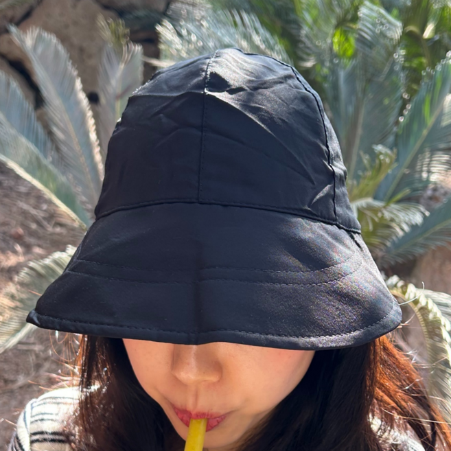 코코에브리데이 버킷햇 벙거지 모자 햇빛차단 얼굴 반삭