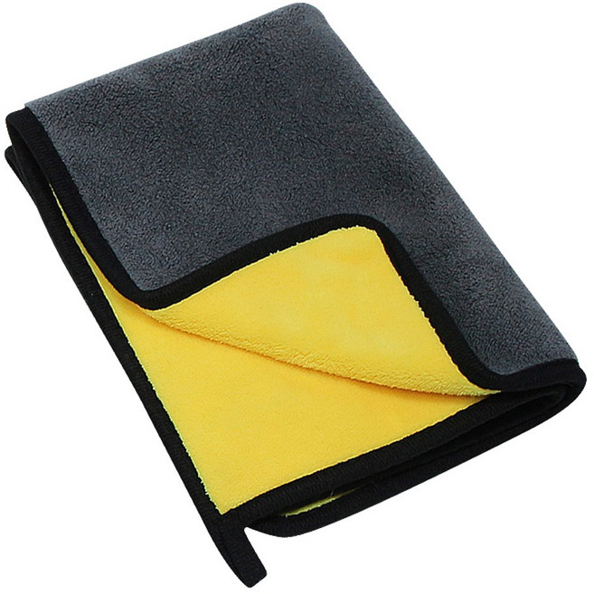 극세사 세차타올 - 자동차 세차 용품 셀프세차 드라잉 버핑 타올, 1개