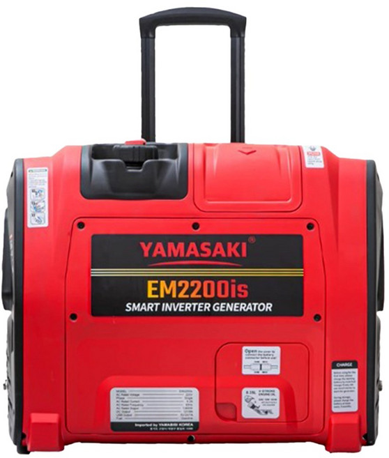 야마비시 레저 캠핑용 저소음 소형 인버터 발전기 2k EM2200is