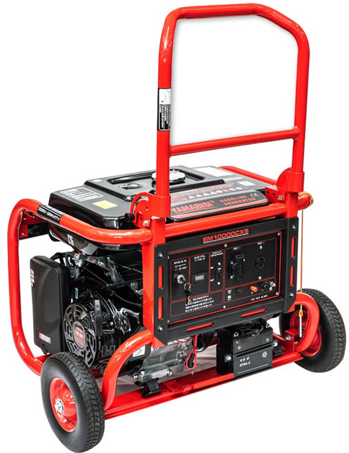 야마비시 산업용 대용량 발전기 EM10000CXS 용접 건설현장