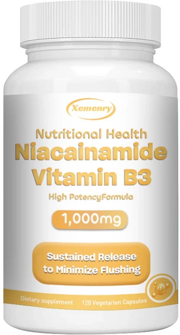 니아신아마이드 비타민B3 1000mg – 노화방지 주름개선 에너지대사, 1개, 60정 - 쿠팡