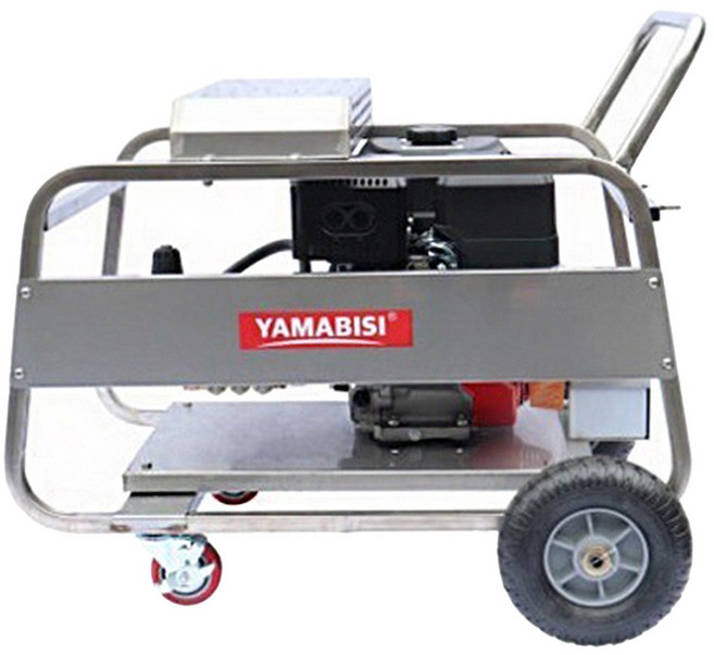 야마비시 엔진 고압세척기 건물 외벽청소 고압세차기 산업용 YKG1-300T