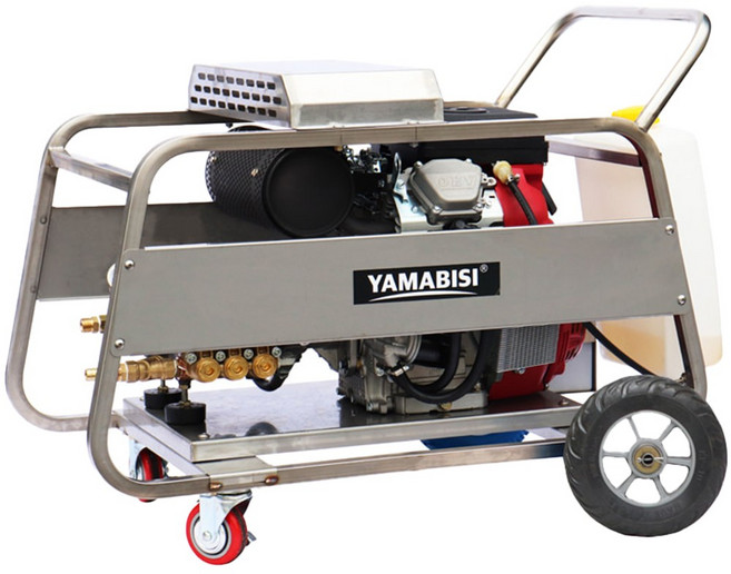 야마비시 엔진 고압세척기 외벽 스테인레스다이 고압세차기 산업용 YKG2-350E