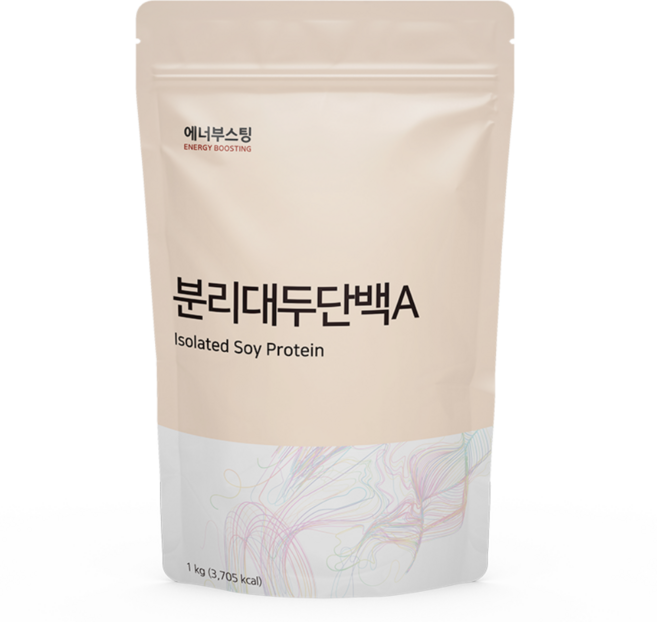 분리대두단백 식물성 ISP 단백질 파우더, 1kg, 1개