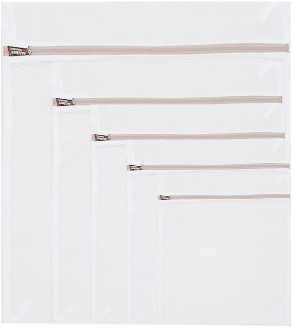 올벗 국산 무형광 이중미세메쉬 세탁망 5종세트, 1개